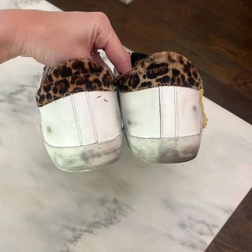 Golden Goose Women's Sneakers with Multicolor Design - Picture 5 of 8